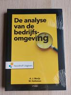 A.J. Marijs - Analyse van de bedrijfsomgeving, Verzenden, Zo goed als nieuw, A.J. Marijs; W. Hulleman