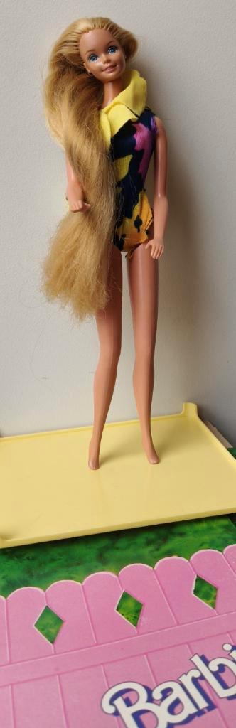 Mattel Tropical barbie 1986 vintage Hawaï reeks, Verzamelen, Poppen, Gebruikt, Fashion Doll, Ophalen of Verzenden