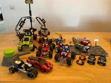Grote Partij LEGO Sets City, Racers, World Racers (14 stuks) beschikbaar voor biedingen