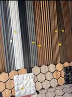 Wand decoratie panelen - akoesitsche - hexagon - 3D, Huis en Inrichting, Stoffering | Behang, Ophalen of Verzenden, Minder dan 10 m²