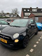 Fiat 500 0.9 automaat Dualogic C 2012 Zwart Nap abart pack, Auto's, Fiat, Voorwielaandrijving, 31 €/maand, Zwart, Origineel Nederlands