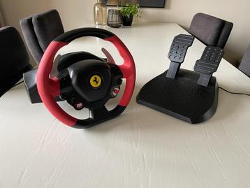 Thrustmaster T80 racestuur Xbox series X S one Ferrari 458