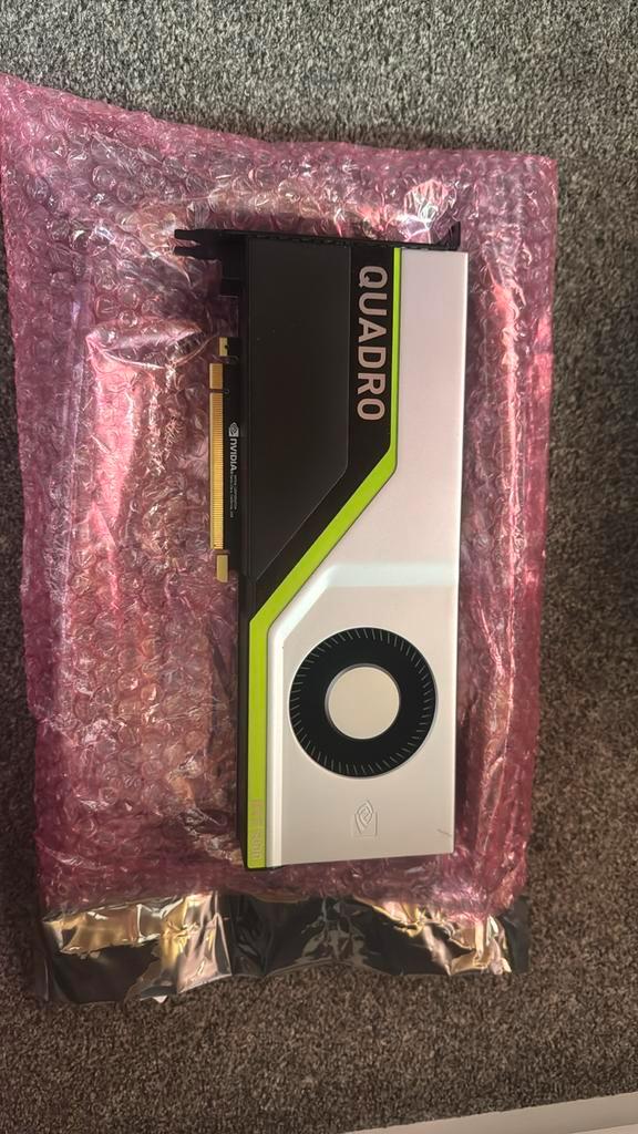 Nvidia Quadro RTX 5000, Computers en Software, Videokaarten, Zo goed als nieuw, Nvidia, PCI-Express 3.0, GDDR6, Ophalen