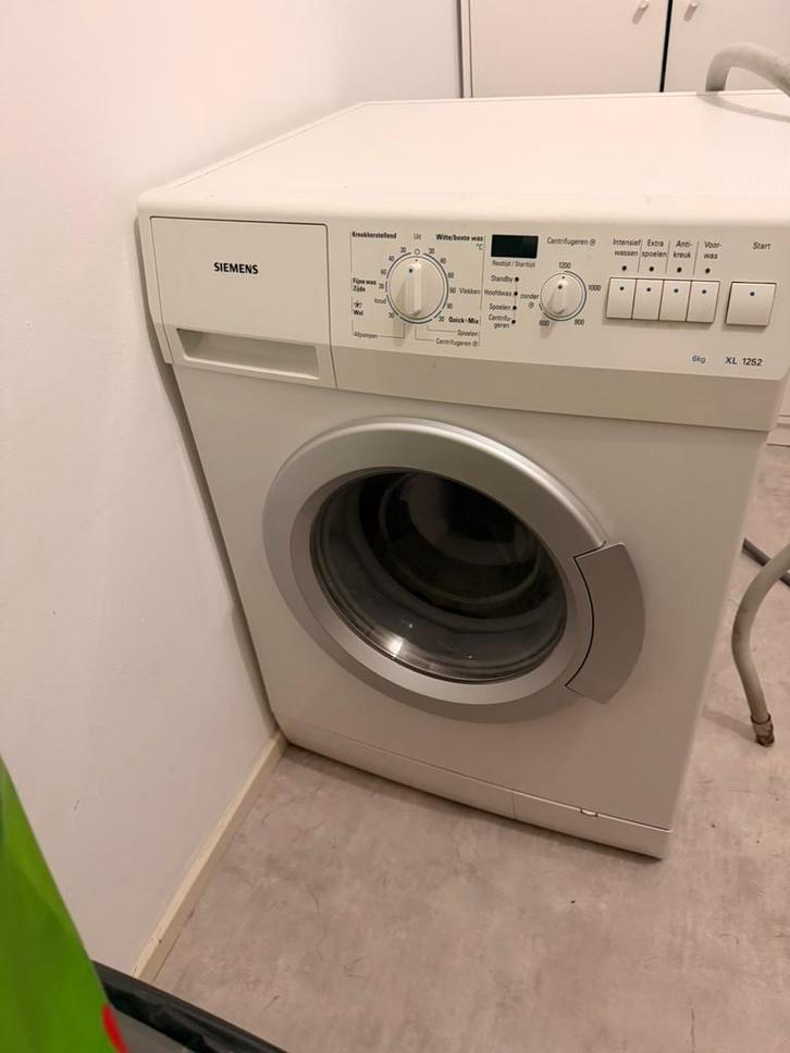 Siemens wasmachine, Witgoed en Apparatuur, Wasmachines, Zo goed als nieuw, 85 tot 90 cm, 1200 tot 1600 toeren, Ophalen