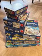7 puzzels Van Haasteren, Ophalen, 500 t/m 1500 stukjes, Zo goed als nieuw
