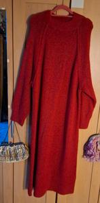 Mooie rode lange wollen jurk, Kleding | Dames, Maat 46/48 (XL) of groter, Ophalen of Verzenden, Zo goed als nieuw, Rood