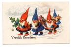 Vroolijk Kerstfeest (1059) kabouters, Verzamelen, Ansichtkaarten | Themakaarten, Ophalen, 1940 tot 1960, Ongelopen, Feest(dag)