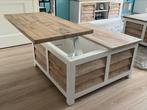 Riviera Maison Pacifica coffee table / salontafel, Ophalen, 50 tot 100 cm, Vierkant, 50 tot 100 cm