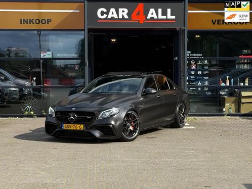 Mercedes-Benz E-klasse AMG 63 S 4MATIC Premium Plus PANO/SCH, Auto's, Mercedes-Benz, Bedrijf, Te koop, E-Klasse, 360° camera, 4x4