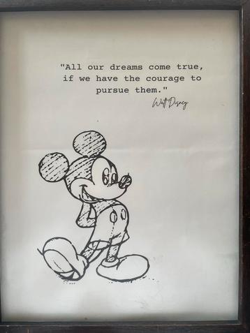 Mickey Mouse Quote beschikbaar voor biedingen