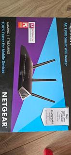 NETGEAR Nighthawk R7000 AC1900 Dual-Band Smart WiFi Router, Computers en Software, Netwerk switches, Zo goed als nieuw, Ophalen