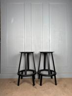 4 x 65 cm HAY Revolver draaibare design barkrukken, 60 tot 90 cm, Met voetsteun, Ophalen of Verzenden, Metaal