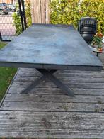 Tuintafel en 2 stoelen, Tuin en Terras, Tuintafels, Ophalen, Gebruikt, Rechthoekig