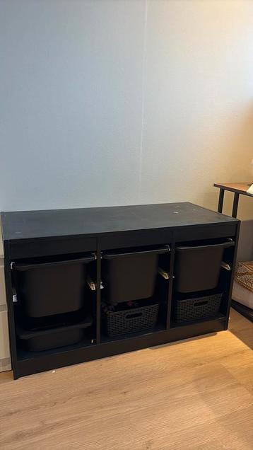 Ikea Trofast Speelgoedkast Zwart beschikbaar voor biedingen