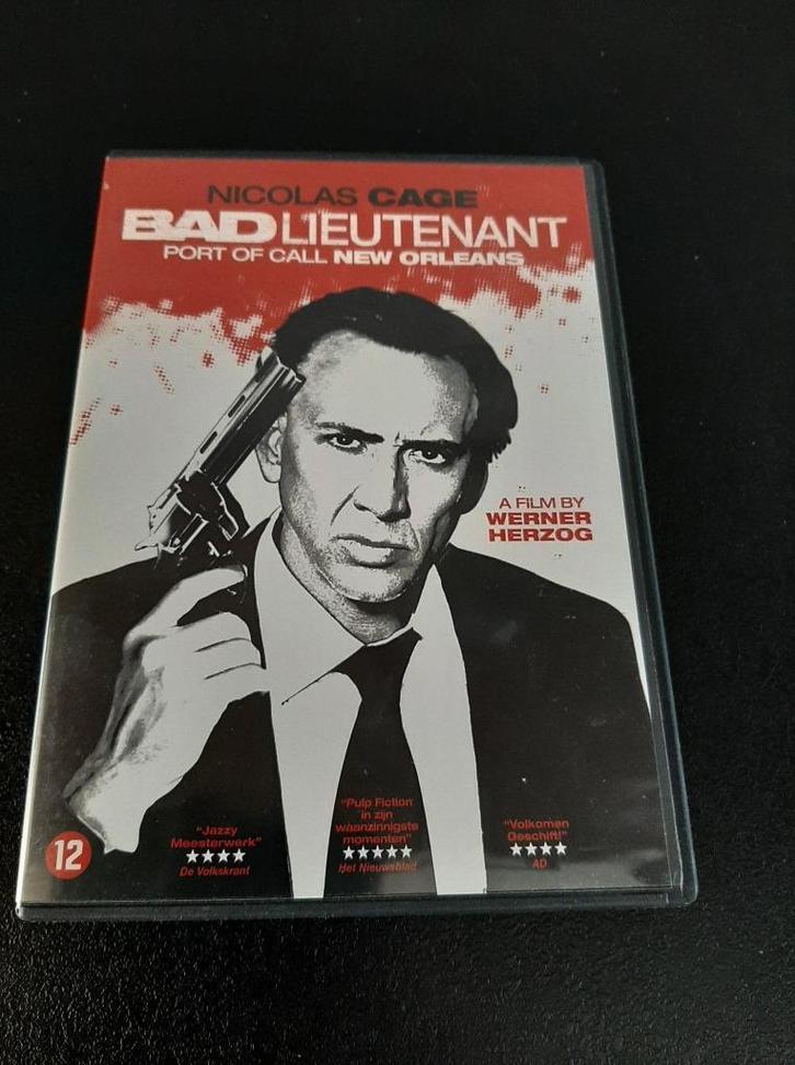 Bad lieutenant, Nicolas Cage, Xzibit, Val Kilmer, Eva Mendes, Cd's en Dvd's, Dvd's | Actie, Gebruikt, Actie, Vanaf 12 jaar, Ophalen of Verzenden