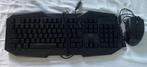 Trust GXT Gaming Combo Toetsenbord & Muis Qwerty, Ophalen, Trust GXT Gaming, Zo goed als nieuw, Qwerty