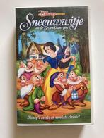 SNEEUWWITJE EN DE ZEVEN DWERGEN (VHS), Alle leeftijden, Ophalen of Verzenden, Zo goed als nieuw, Tekenfilms en Animatie