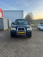 Mitsubishi Pajero 3.2 DI GLX Hrls 2001, Auto's, Stof, 164 pk, Zwart, 4 cilinders