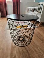 1/7 KVISTBRO Opbergtafel bijzettafel , zwart, 44 cm, Huis en Inrichting, Tafels | Bijzettafels, Ophalen, Minder dan 45 cm, Minder dan 55 cm