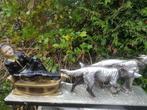 Prachtig Art Deco schouwbeeld (1e helft vorige eeuw)brocante, Ophalen of Verzenden