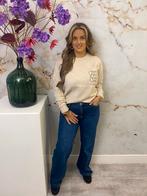 Knit Sweater Louwie - Studio Present Zwanenburg, Kleding | Dames, Beige, Nieuw, Ophalen of Verzenden, Onbekend