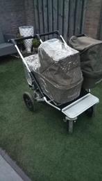 Easy walker duo kinderwagen, Kinderen en Baby's, Kinderwagens en Combinaties, Verstelbare duwstang, Zo goed als nieuw, Combiwagen