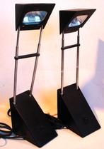 Twee tafellampjes, Ophalen of Verzenden, Zo goed als nieuw, Glas, Minder dan 50 cm