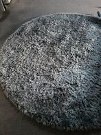 Vloerkleed rond grijs hoogpolig shaggy 200 cm doorsnee, Huis en Inrichting, Stoffering | Tapijten en Kleden, Ophalen, Rond, 200 cm of meer