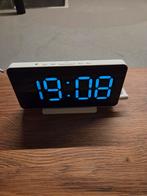 Digitale Wekker met 3 standen, Witgoed en Apparatuur, Wekkers, Ophalen of Verzenden, Zo goed als nieuw, Digitaal