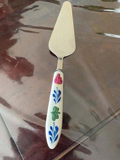 Boerenbont taartschep (nieuwe serie) Boerenbond, Huis en Inrichting, Keuken | Bestek, Gebruikt, Los bestek, Overige materialen