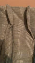 Grijs overgordijn extra breed zes meter incl plooi 245 hoog, Huis en Inrichting, Ophalen of Verzenden, Zo goed als nieuw, Grijs