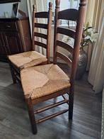 Gratis stoelen, Huis en Inrichting, Stoelen, Ophalen, Gebruikt, Twee, Bruin