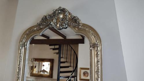 Old-Gold "Barok" Zware Kwaliteit Kuif-Spiegel 113x79 Nieuwst, Huis en Inrichting, Woonaccessoires | Spiegels, Zo goed als nieuw