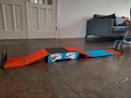 Hotwheels racebaan, ook geschikt voor monstertrucks, Ophalen of Verzenden, Zo goed als nieuw, Handmatig, Hot Wheels