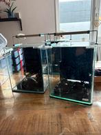 2x Dennerle 20L nano aquariumset, Ophalen, Zo goed als nieuw, Leeg aquarium