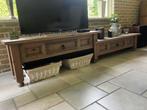 Tv meubel massief grenen, Ophalen, Gebruikt, 200 cm of meer, Minder dan 100 cm