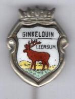 Ginkelduin Leersum email op zilverkleurig speldje ( P_028 ), Verzenden, Nieuw, Stad of Land, Speldje of Pin