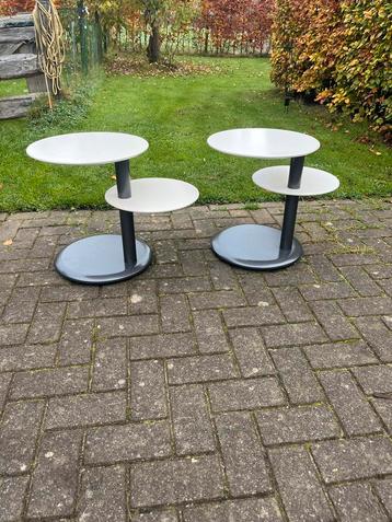 2 x Leolux Cyclo bijzettafels Armgardt retro vintage €250 beschikbaar voor biedingen