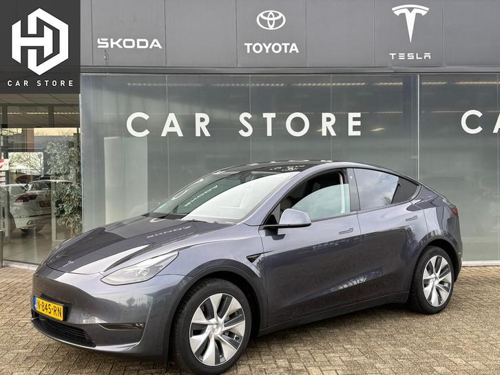 Tesla Model Y Long Range AWD 75 kWh 95% soh [WARMTEPOMP] Fac, Auto's, Tesla, Bedrijf, Te koop, Model Y, 4x4, ABS, Adaptive Cruise Control