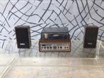 Vintage Pentonic record player en speaker set werkend, Verzamelen, Poppen, Gebruikt, Ophalen of Verzenden