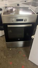 Inductiefornuis en keramische fornuis | RVS en wit, Witgoed en Apparatuur, Fornuizen, Ophalen, 4 kookzones, Zo goed als nieuw