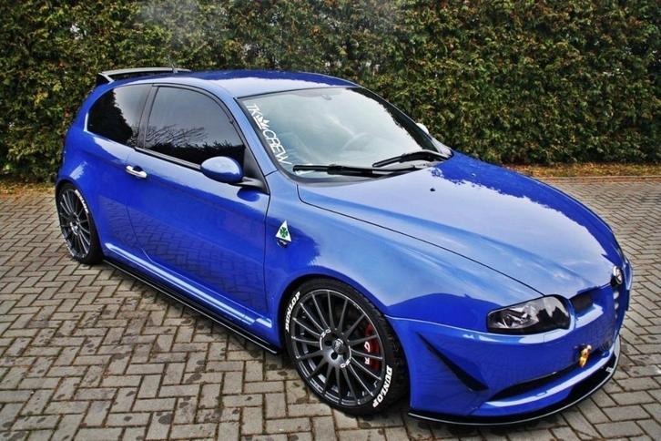 Voorlip splitter skirt achterlip - Alfa Romeo 147 GTA 02-10, Auto diversen, Tuning en Styling, Ophalen of Verzenden