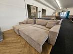 Populaire Hoek/Slaapbank - Ribstof - Beige, 125 cm of meer, 125 cm of meer, Zo goed als nieuw, Info@homefriesland.nl