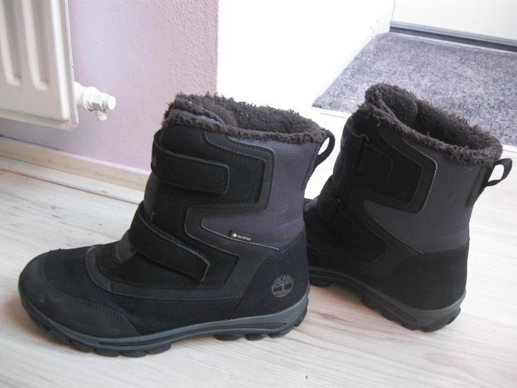 Timberlands warme comfortabele laarzen maat 38 als nieuw, Kleding | Dames, Schoenen, Zo goed als nieuw, Lage of Enkellaarzen, Zwart