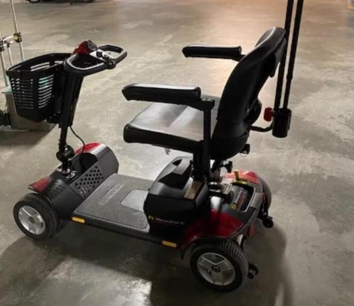 opvouwbare scootmobiel, Diversen, Rolstoelen, Gebruikt, Elektrische rolstoel, Ophalen of Verzenden