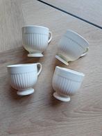 WEDGWOOD EDME KLEINE KOFFIE MOKJES 4 STUKS ZGAN, Ophalen of Verzenden