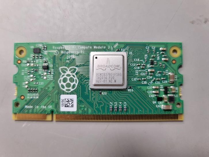 Raspberry Pi compute Module 3+, Hobby en Vrije tijd, Elektronica-componenten, Zo goed als nieuw, Ophalen