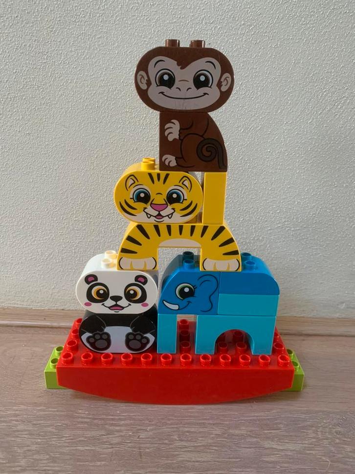 DUPLO 10884 Mijn Eerste Balancerende Dieren, Kinderen en Baby's, Speelgoed | Duplo en Lego, Gebruikt, Duplo, Complete set, Ophalen of Verzenden