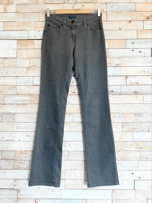 Terre Bleue jeans rechte pijp grijs, maat 34 - NP 110,-, Kleding | Dames, Spijkerbroeken en Jeans, Nieuw, W27 (confectie 34) of kleiner