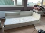 Woood Connect Hoekbed - zgan. incl. matras en lattenbodem., Huis en Inrichting, Ophalen, 90 cm, Eenpersoons, Wit
